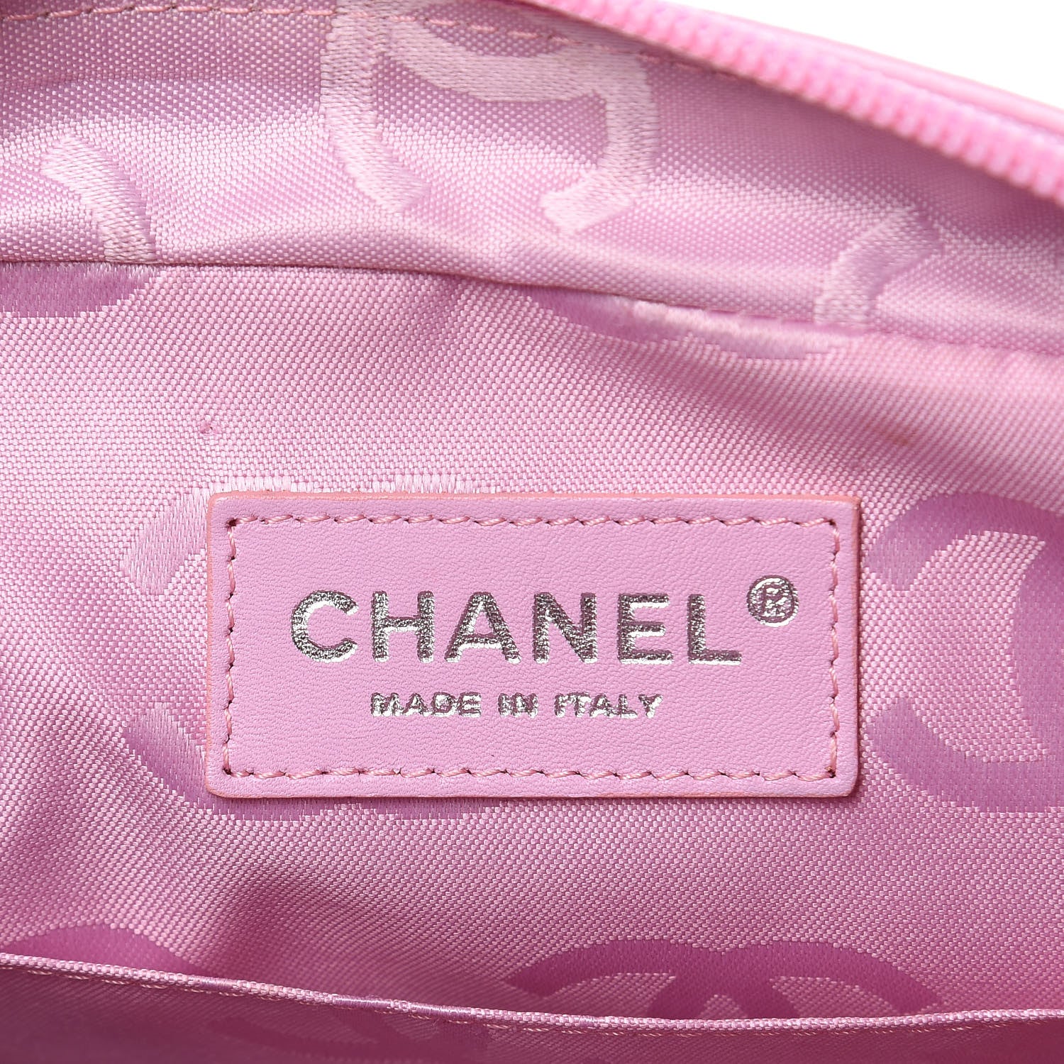 Chanel Calfskin Quilted Cambon Camera Bag Pink Black 6 of 13