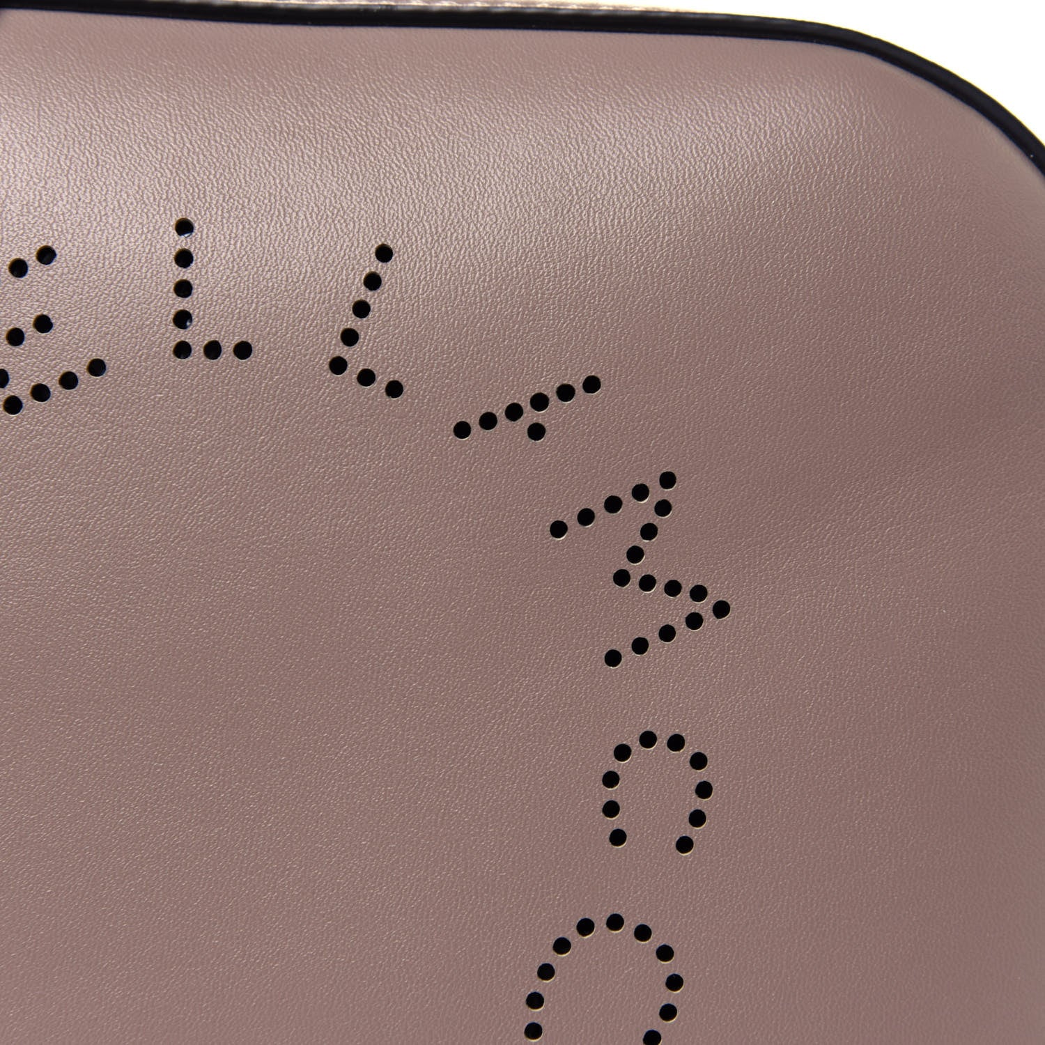 Stella McCartney Eco Alter Nappa Perforated Logo Mini Bag Dark Taupe 10 of 11