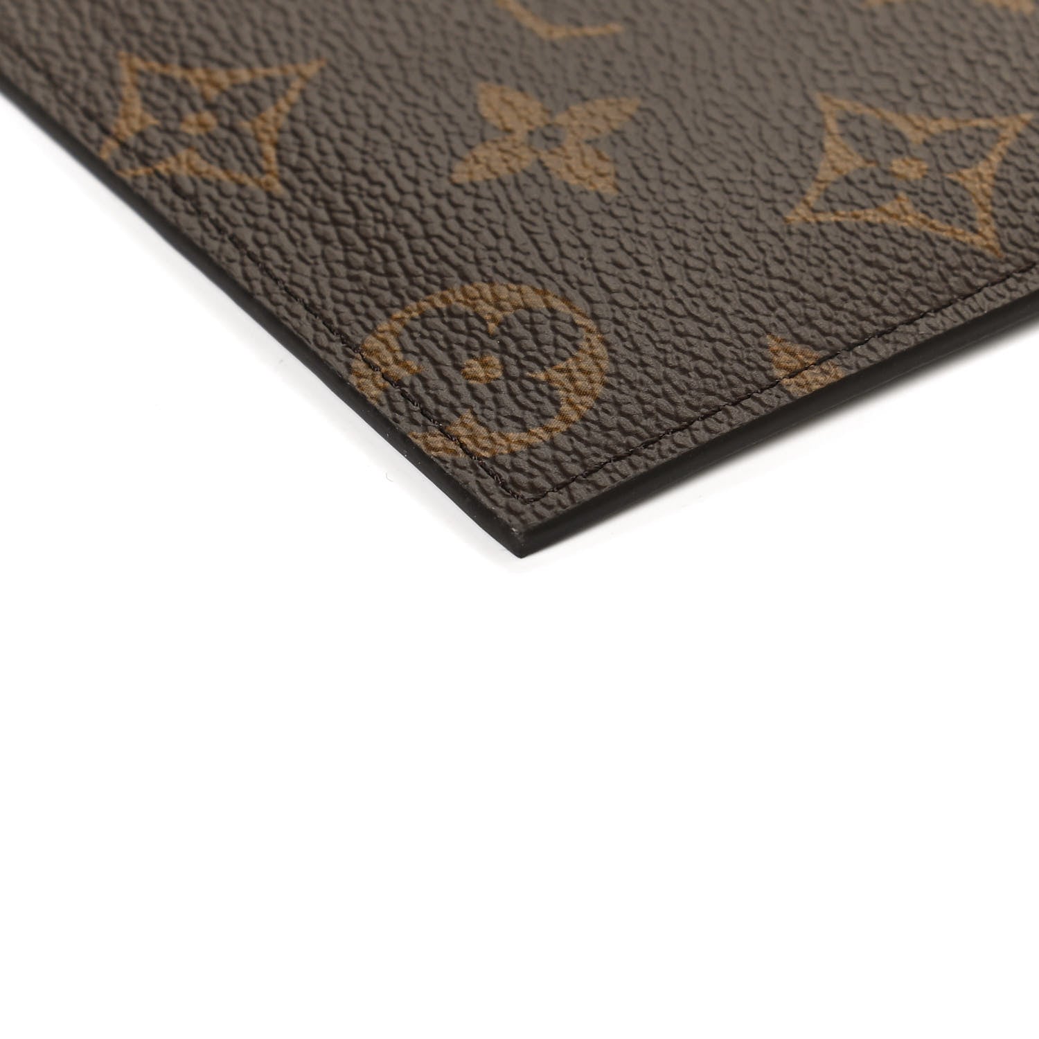 Louis Vuitton Monogram Felicie Chain Wallet Zippered Insert Fuchsia 10 of 10