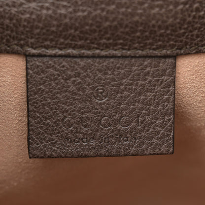 Gucci GG Supreme Monogram Web Mini Ophidia Bucket Bag Brown 6 of 11