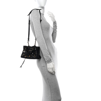 Balenciaga Agneau Neo Classic Hardware Pins Mini City Black 2 of 9