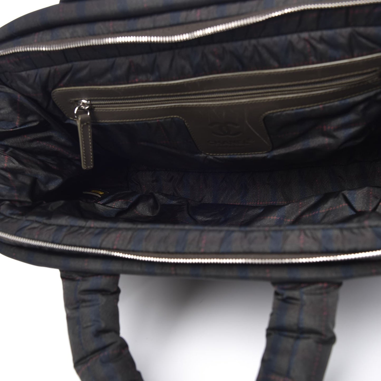 Nylon Quilted Coco Cocoon Bowler Khaki