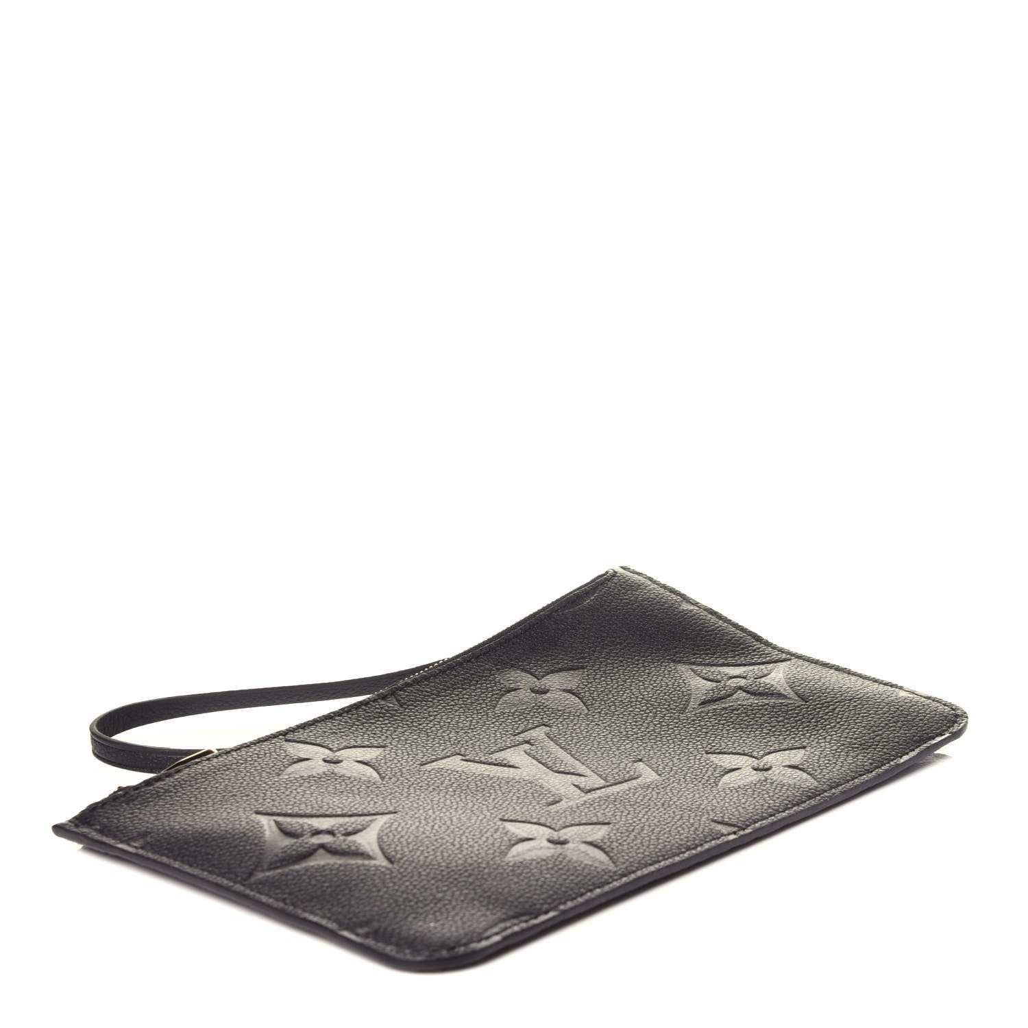 Louis Vuitton Empreinte Monogram Giant Neverfull MM Pochette Black 4 of 10