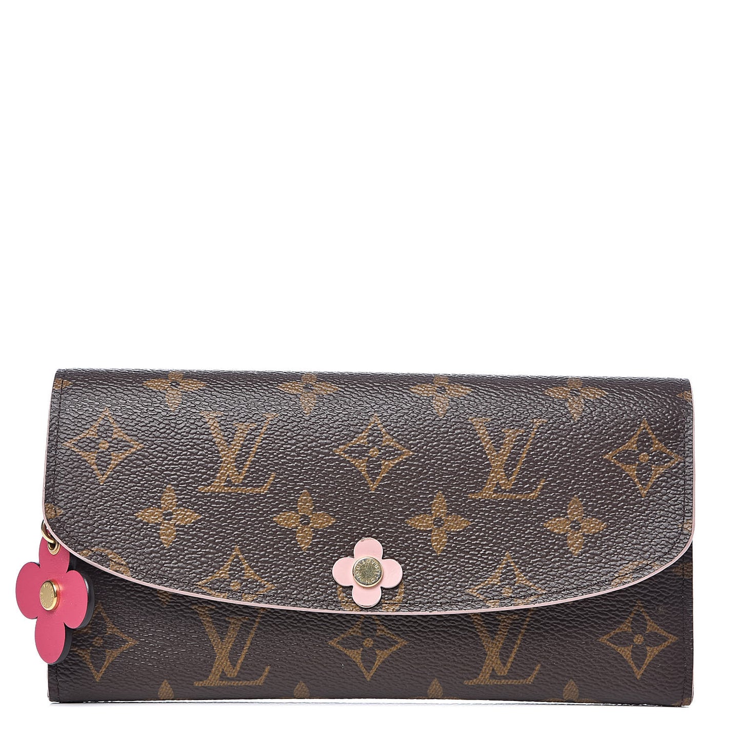 Monogram Bloom Flower Emilie Wallet