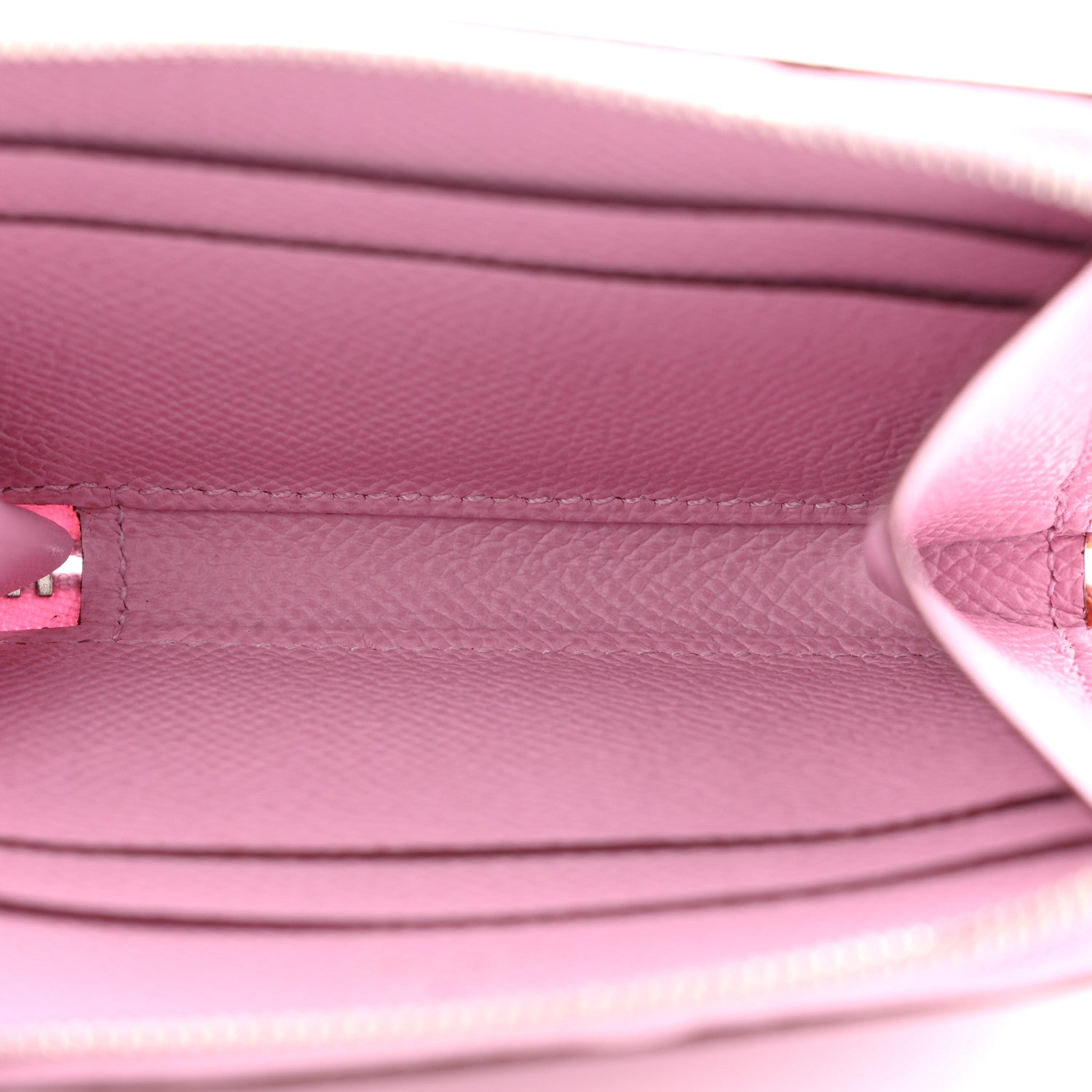 Hermes Epsom Azap Mini Wallet Mauve Sylvestre 5 of 9