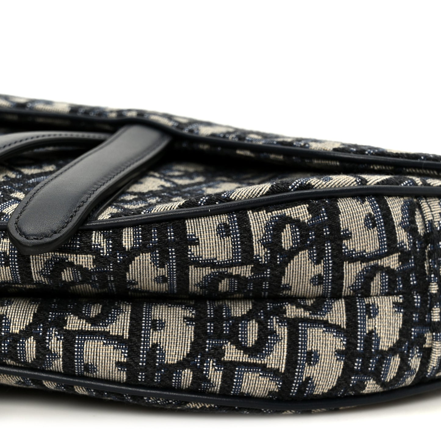 Oblique Saddle Bag Blue