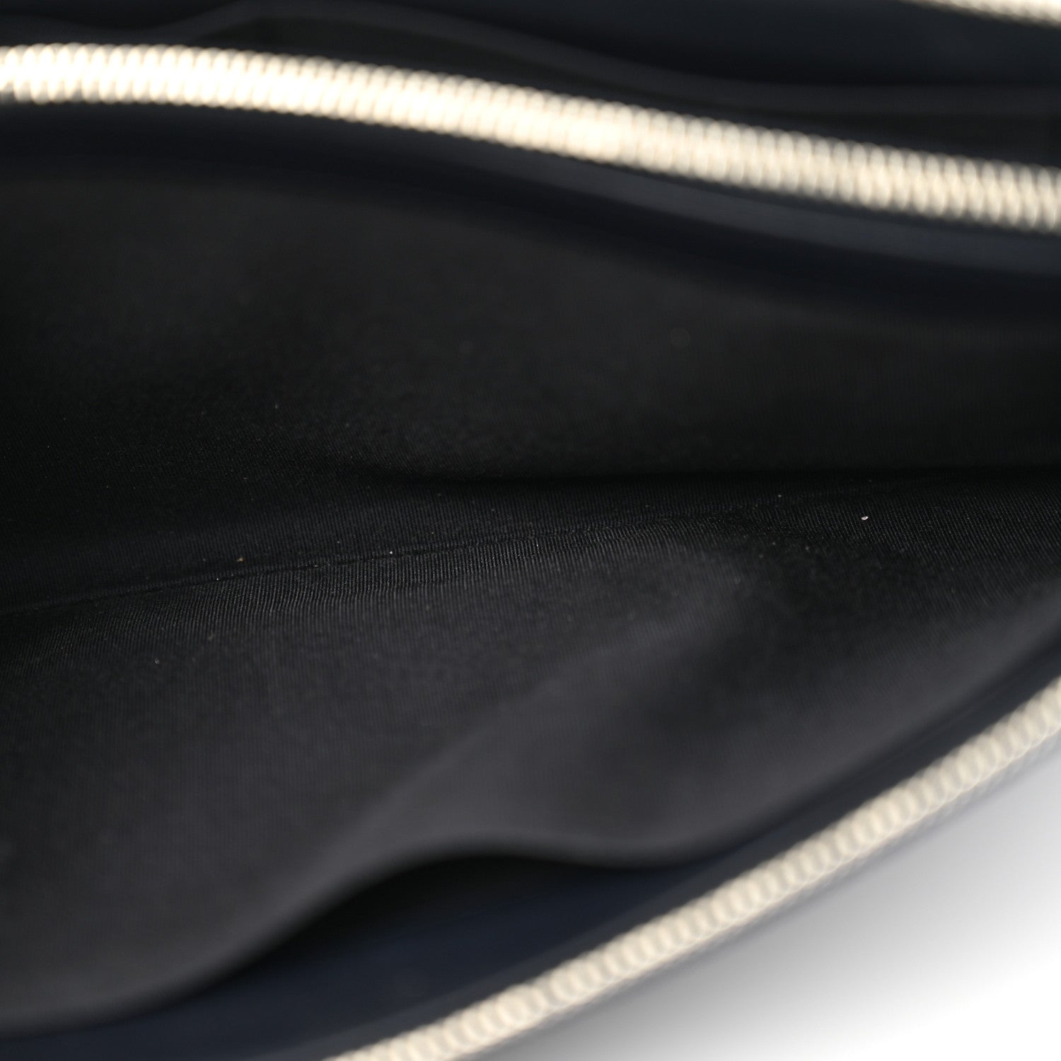 Chanel Denim Small Deauville Zipped Pouch Dark Blue 6 of 12