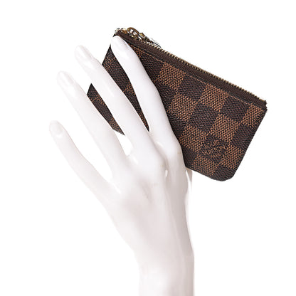 Louis Vuitton Damier Ebene Key Pouch 2 of 6