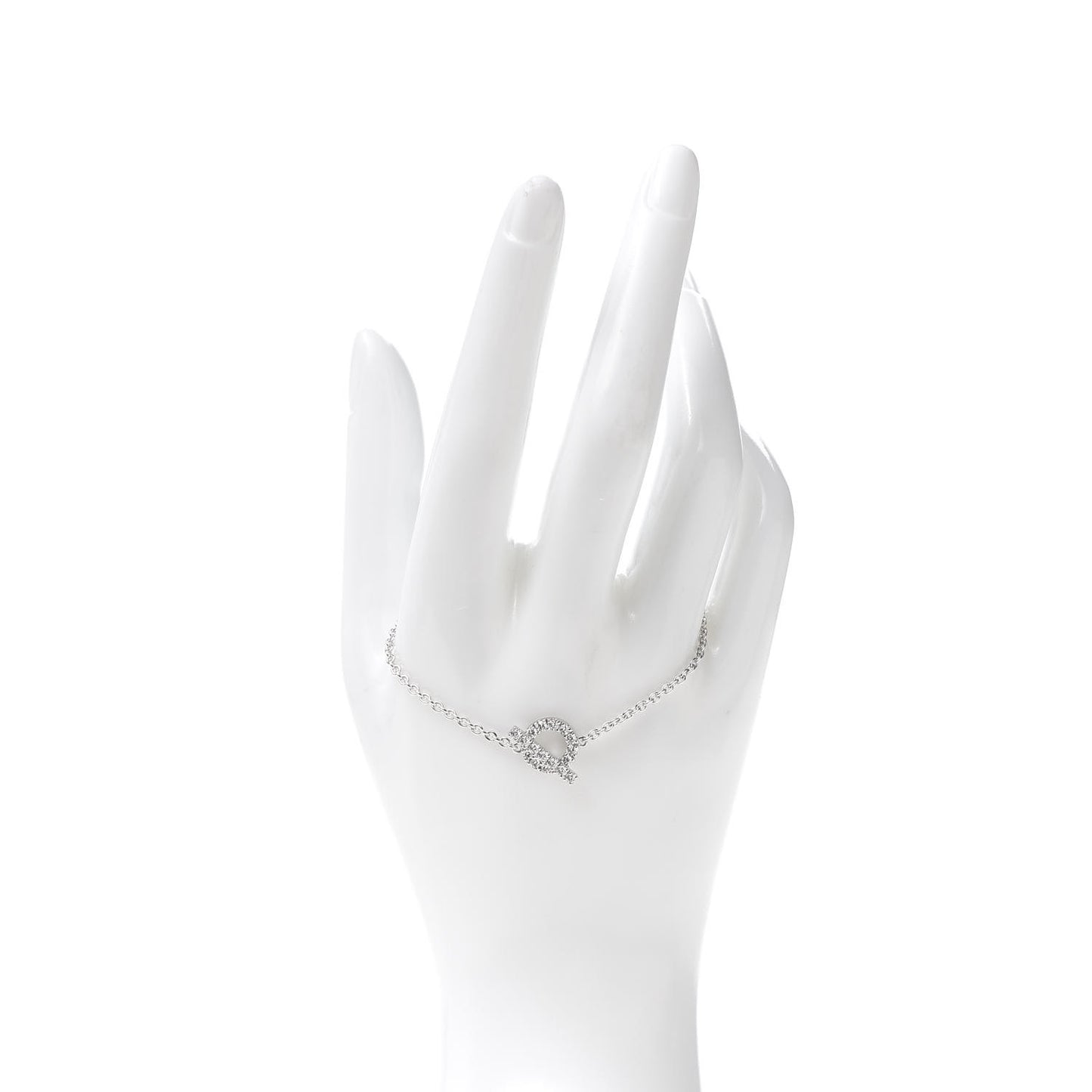 18K White Gold Diamond Finesse Bracelet SH