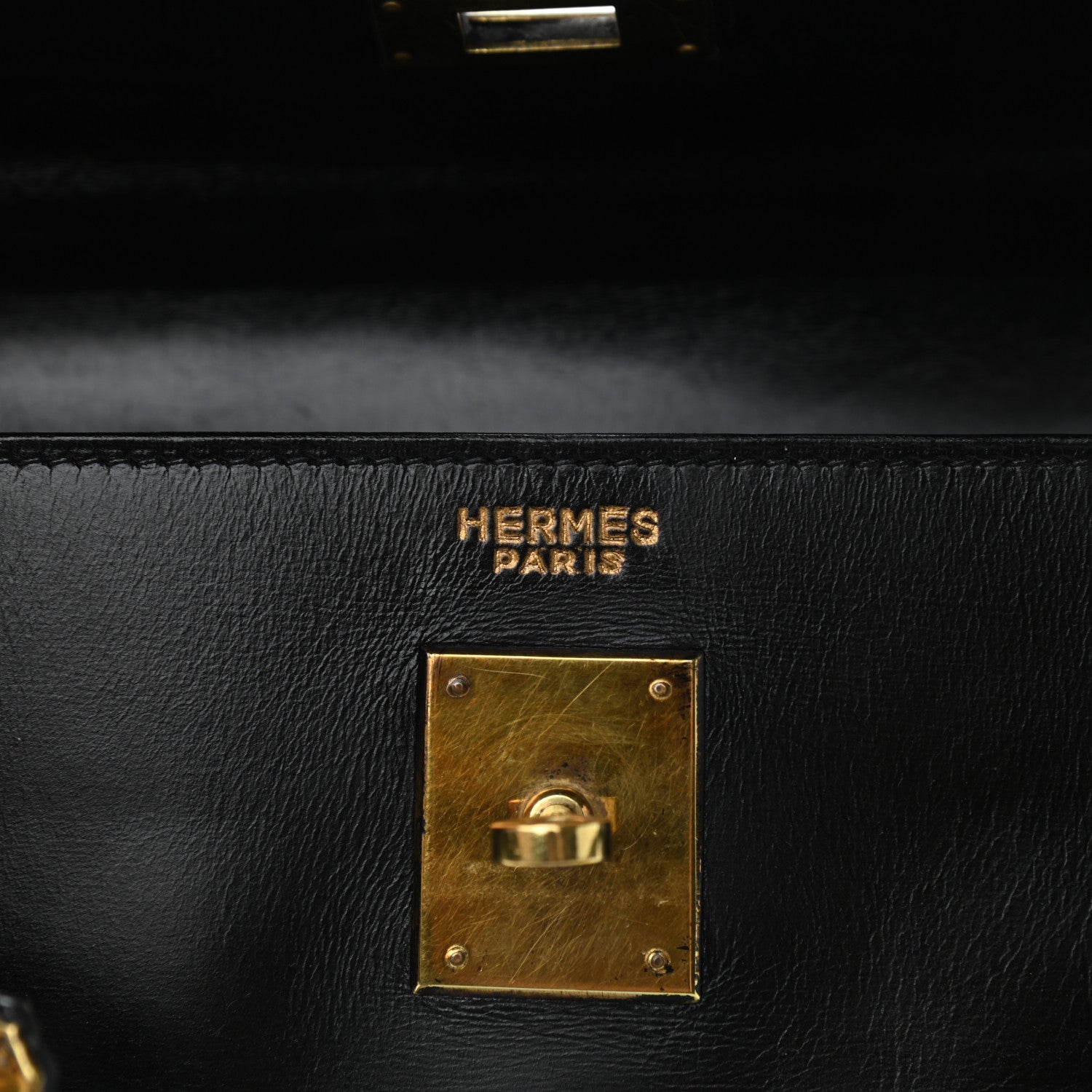 Hermes Box Kelly Retourne 32 Black 7 of 22