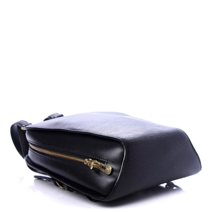 Louis Vuitton Epi Mabillon Backpack Black 3 of 9