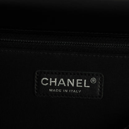 Chanel Lambskin Quilted Large Boy Flap Black 6 of 7