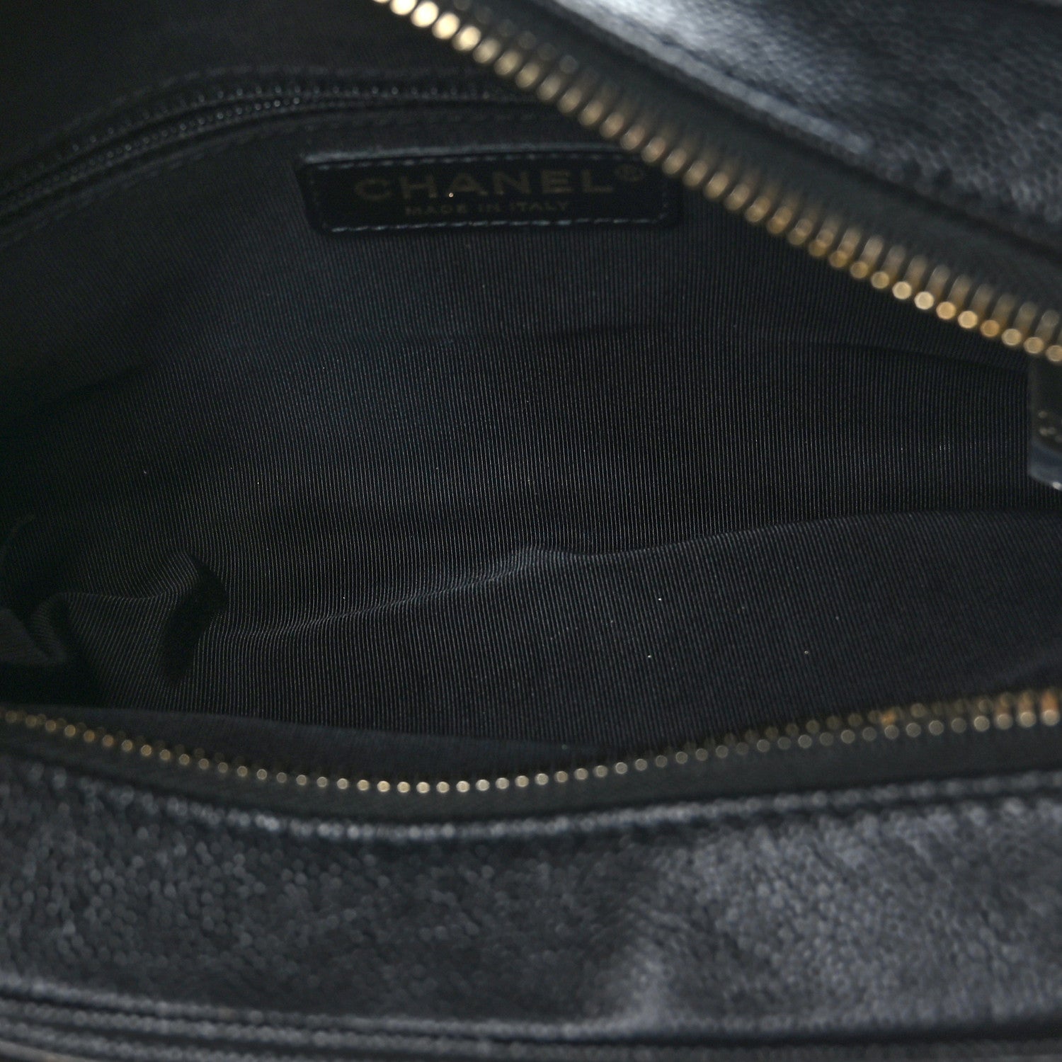 Chanel Caviar Quilted Small In & Out Camera Case Black 5 of 9