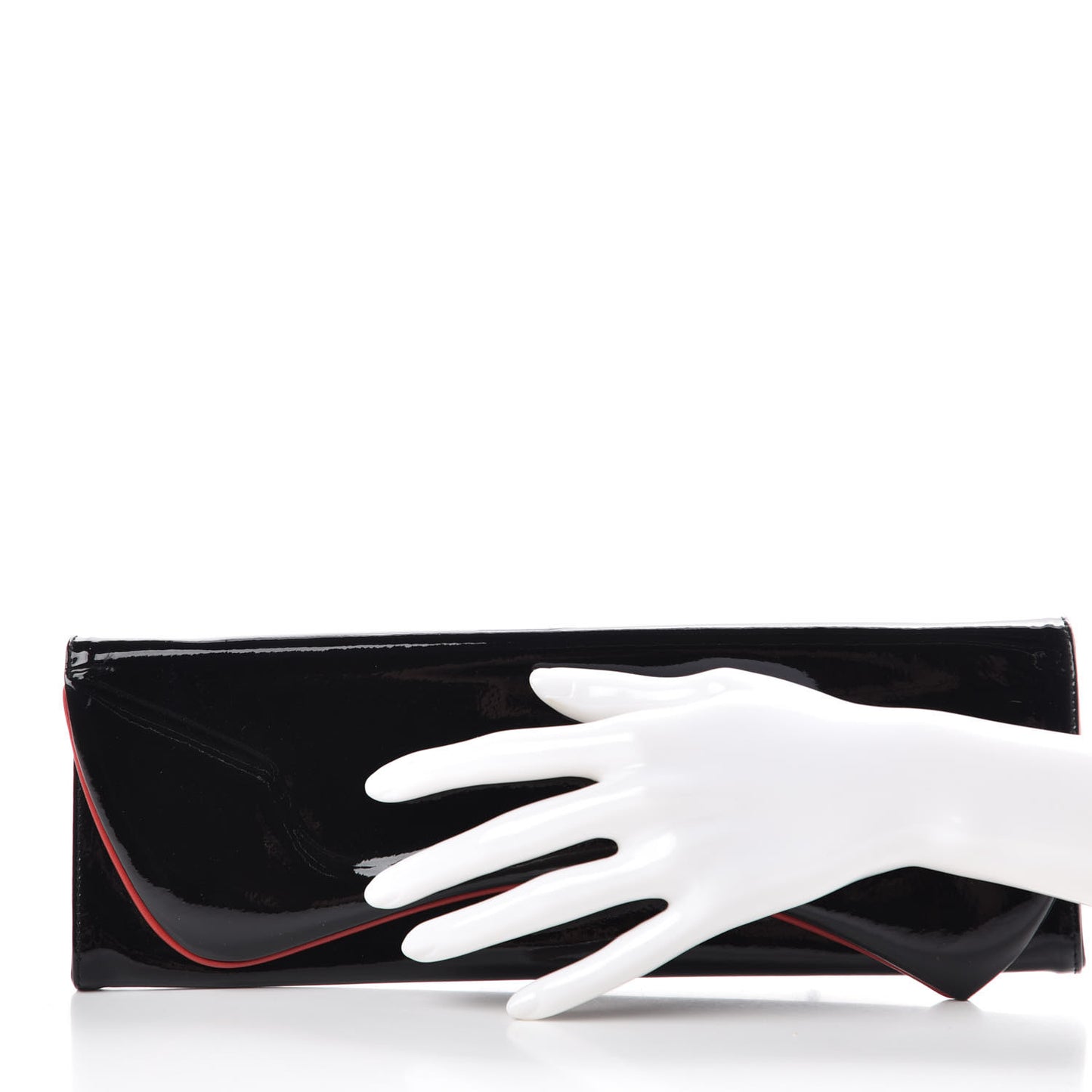 Patent Pigalle Clutch Black