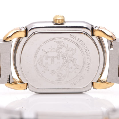 Hermes Stainless Steel 20mm Rallye Quartz Watch Gold 5 of 8