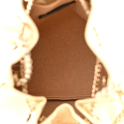 Jimmy Choo Metallic Lambskin Micro Bon Bon Bag Gold 5 of 10