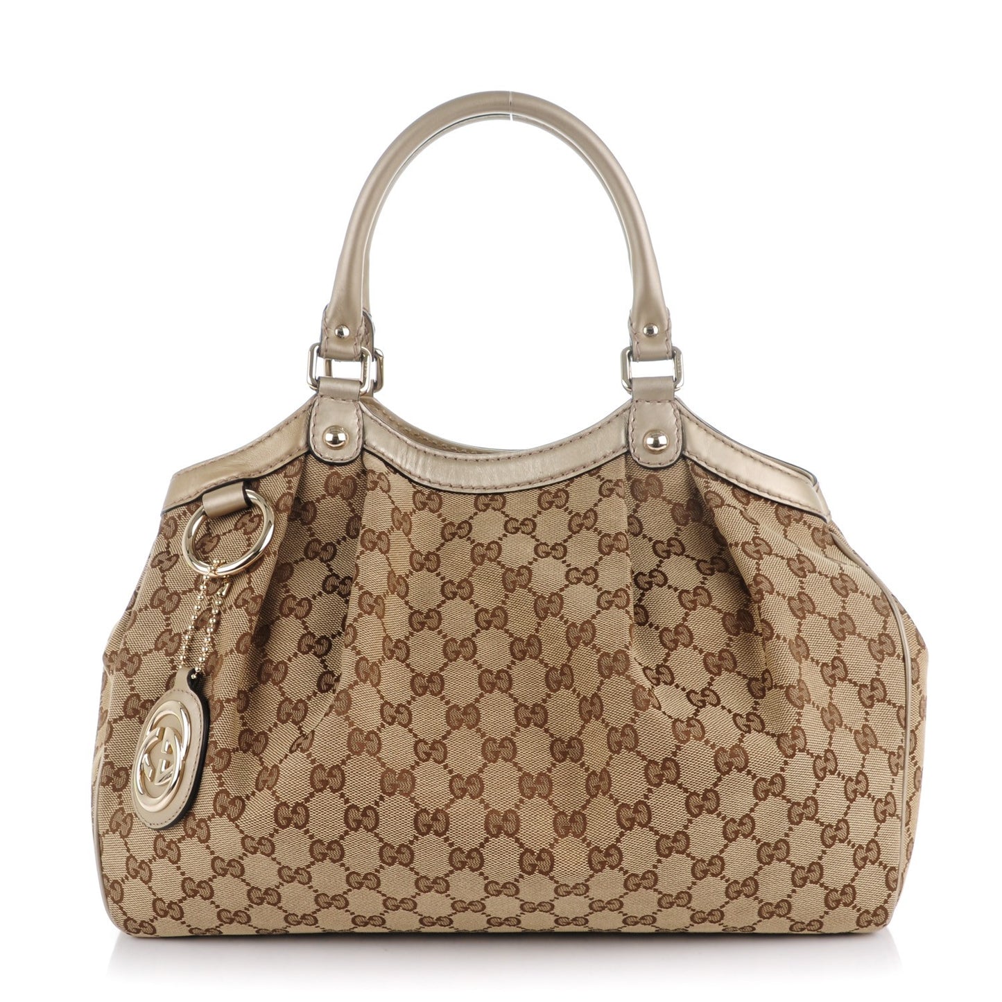 Monogram Medium Sukey Tote Champagne