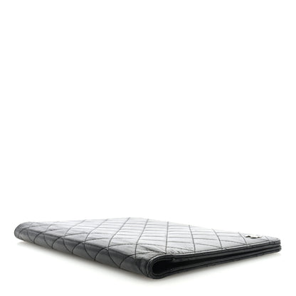Chanel Lambskin Quilted Large Agenda Cover Black 4 of 6