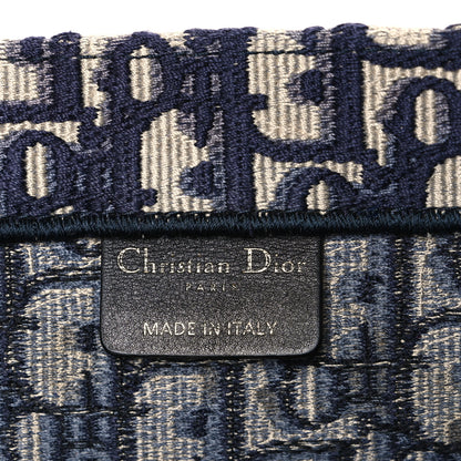 Christian Dior Oblique Large Book Tote Blue Multicolor 6 of 10