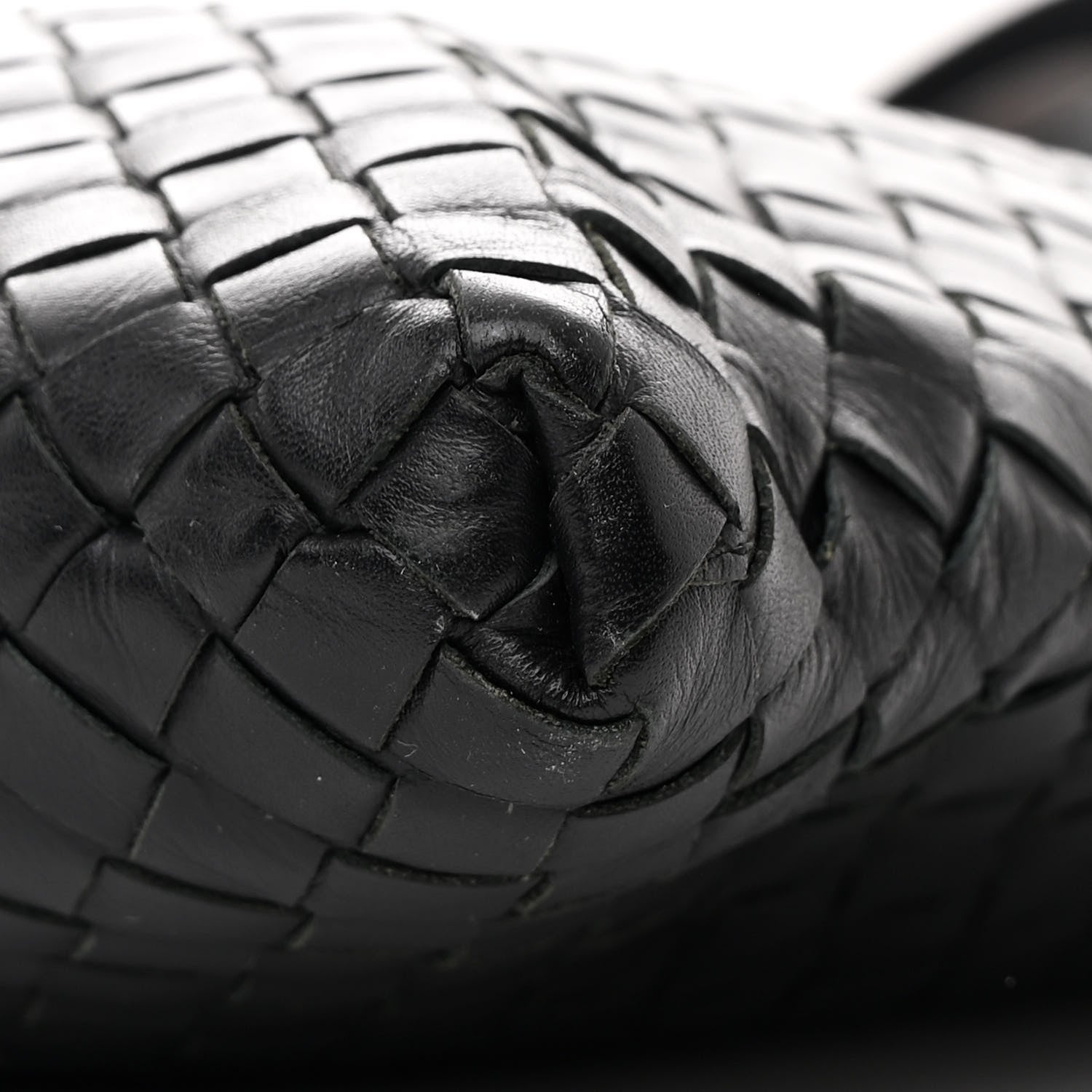 Bottega Veneta Nappa Intrecciato VN Crossbody Messenger Bag Black 9 of 9