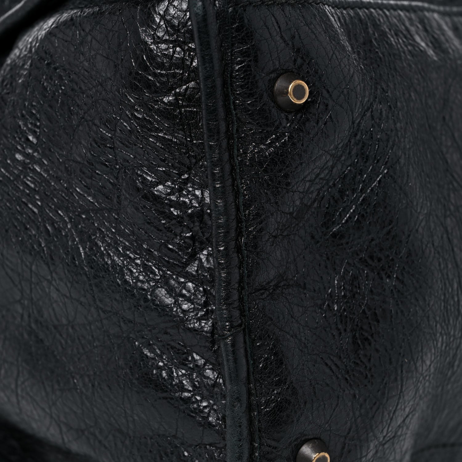 Balenciaga Agneau Classic Hardware Weekender Black 12 of 19