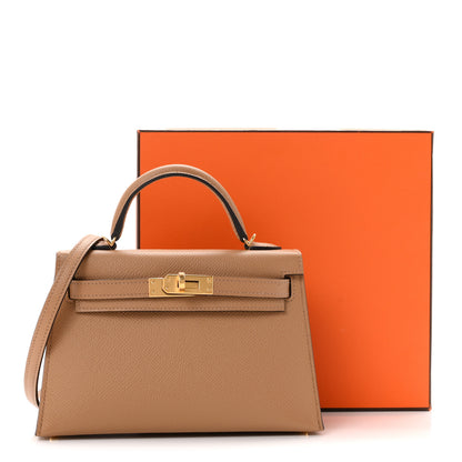 Hermes Epsom Mini Kelly Sellier 20 Chai 11 of 11