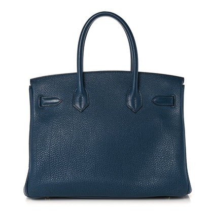 Hermes Togo Birkin 30 Bleu De Malte 4 of 35