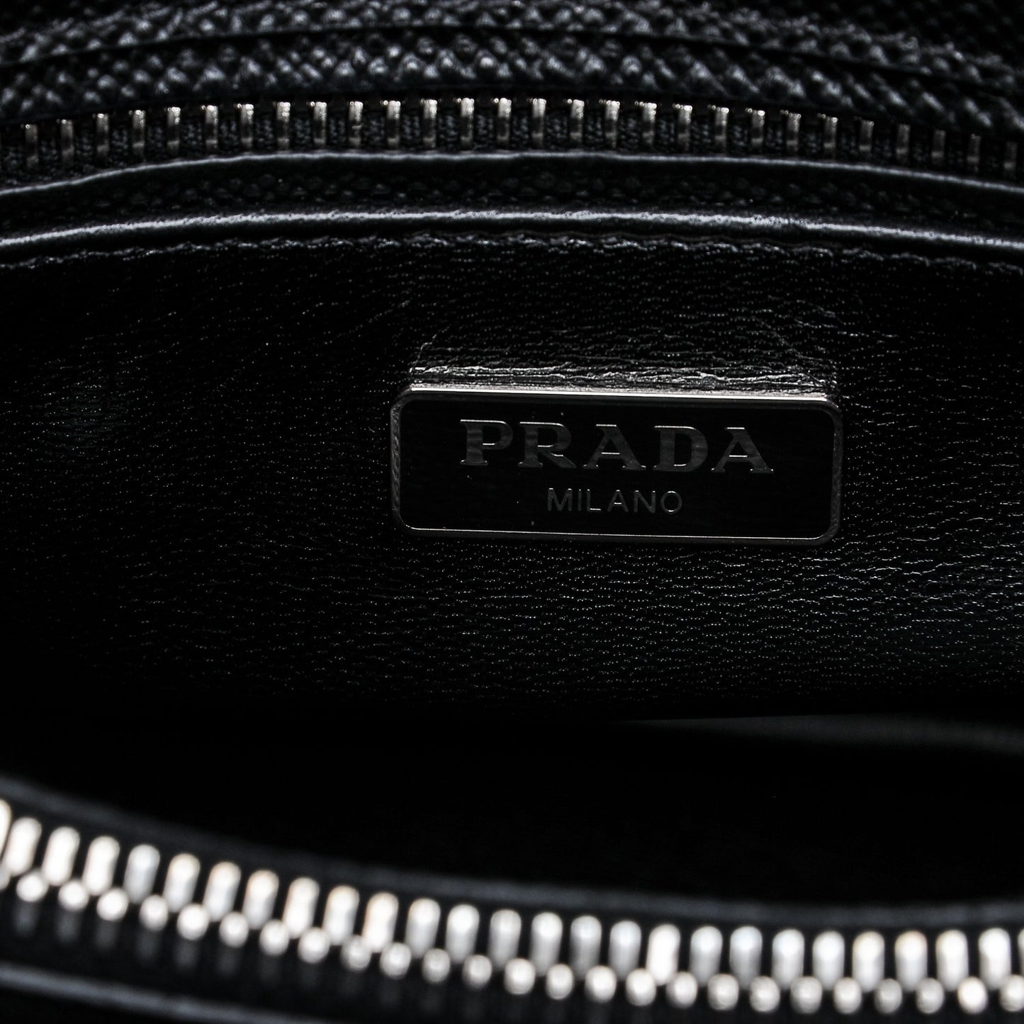Saffiano Cuir Small Twin Tote Nero Black