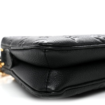 Louis Vuitton Empreinte Monogram Liv Pochette Black 9 of 10