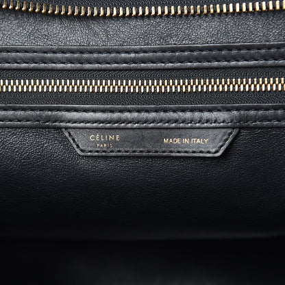 Celine Satin Calfskin Suede Mini Tri-Color Luggage Beige 6 of 21