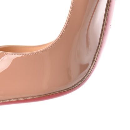 Christian Louboutin Patent So Kate 120 Pumps 40 Nude 8 of 10