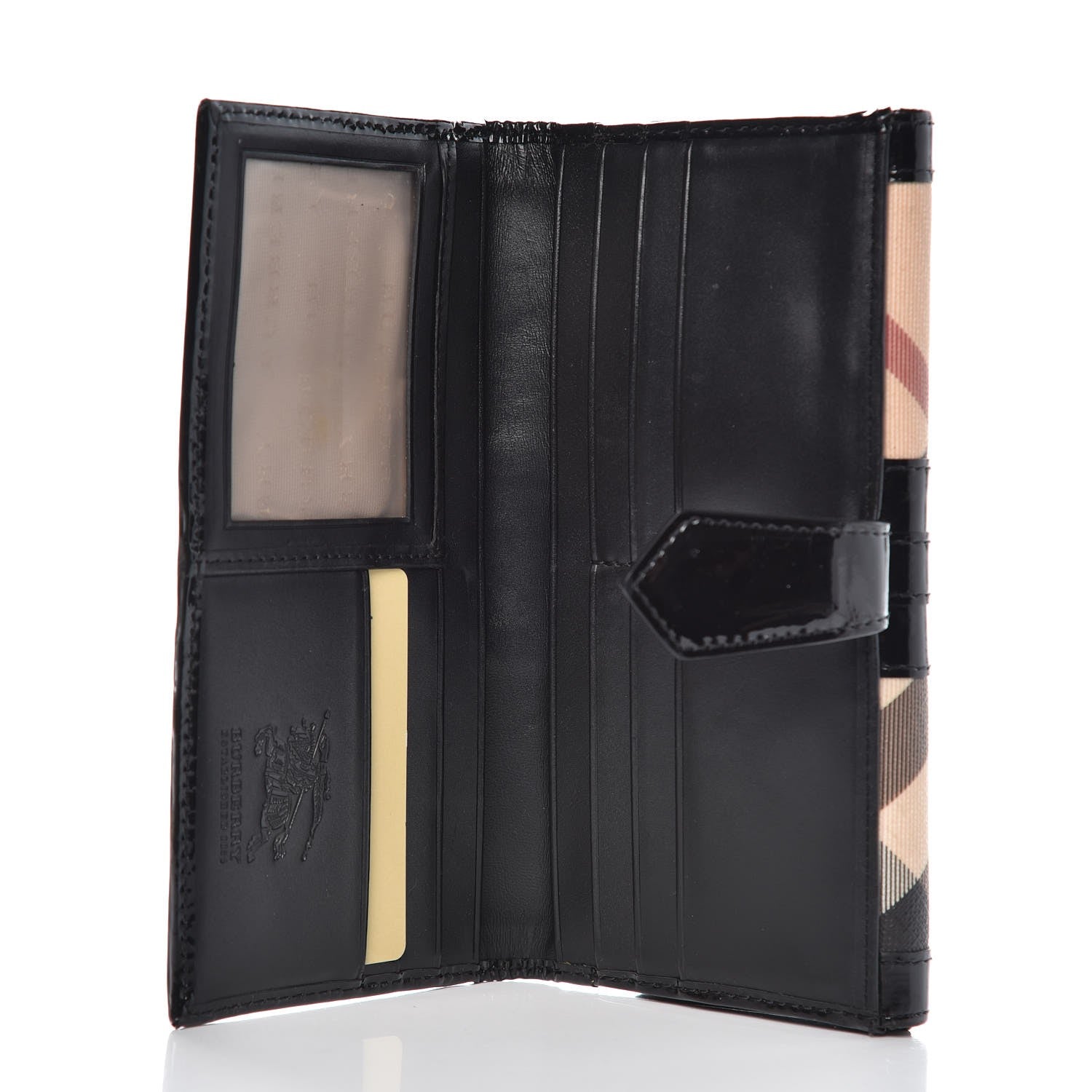 Burberry Nova Check Penrose Continental Wallet Black 6 of 8