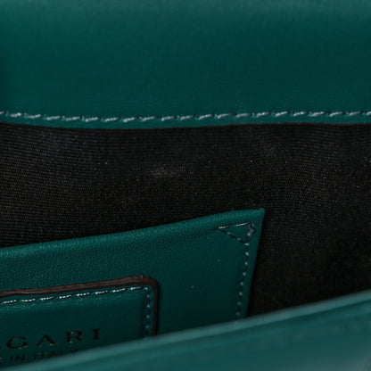 Bulgari Calfskin Serpenti Forever Crossbody Bag Emerald Green 12 of 12