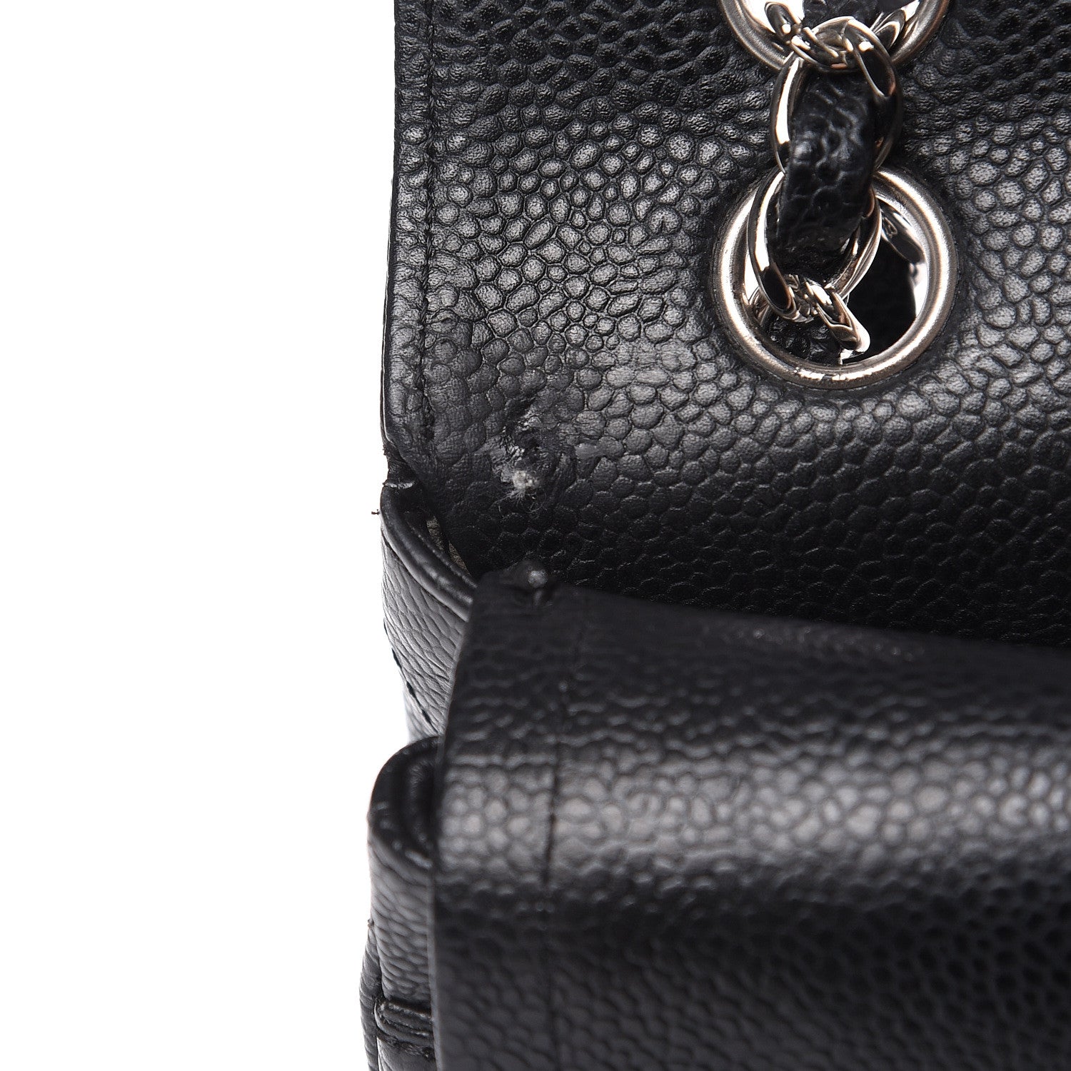 Chanel Caviar Quilted Small Double Flap Black 10 of 11