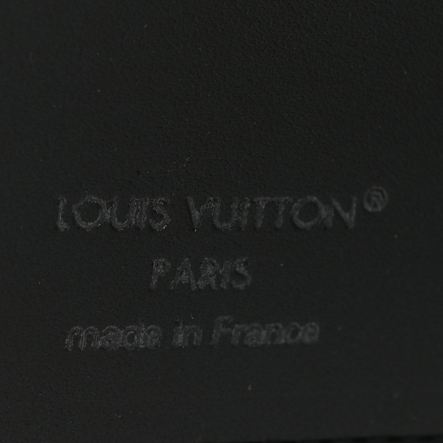Louis Vuitton Calfskin Monogram Shadow Multiple Wallet Black 6 of 7