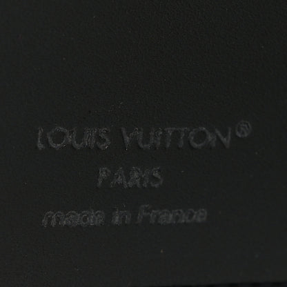 Louis Vuitton Calfskin Monogram Shadow Multiple Wallet Black 6 of 7
