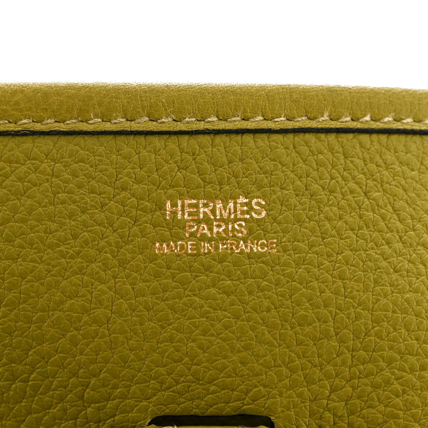 Hermes Taurillon Clemence Evelyne PM Chartreuse 6 of 10