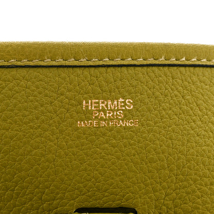 Hermes Taurillon Clemence Evelyne PM Chartreuse 6 of 10