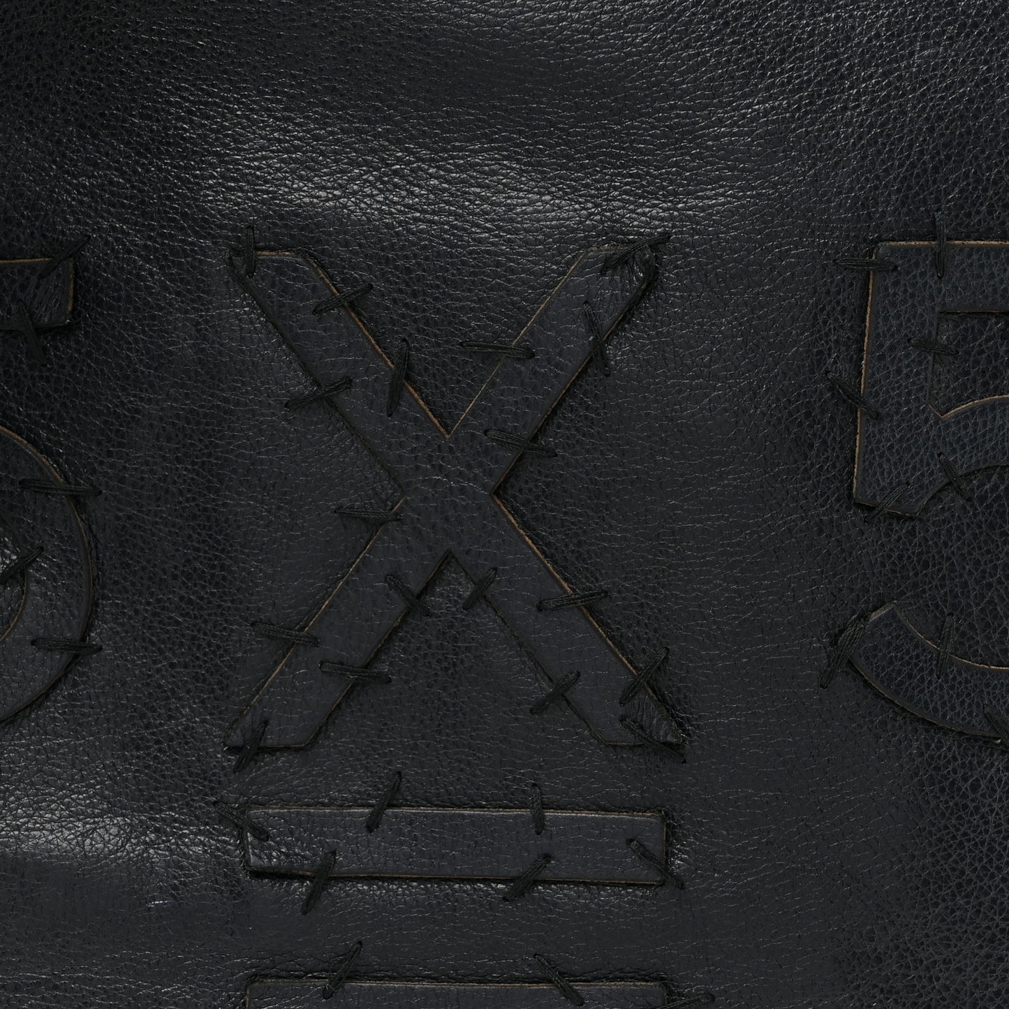 Calfskin Oser Sans Poser Messenger Dark Navy