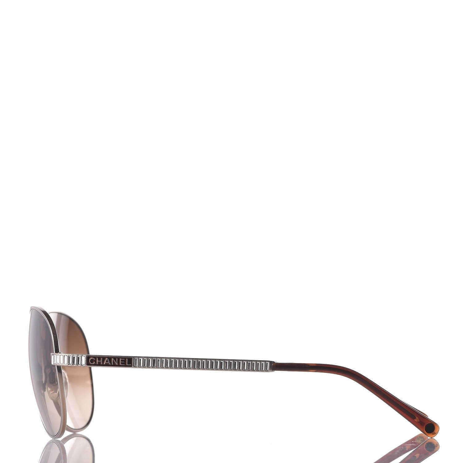 Chanel Crystal Sunglasses 4121-B Brown 2 of 8