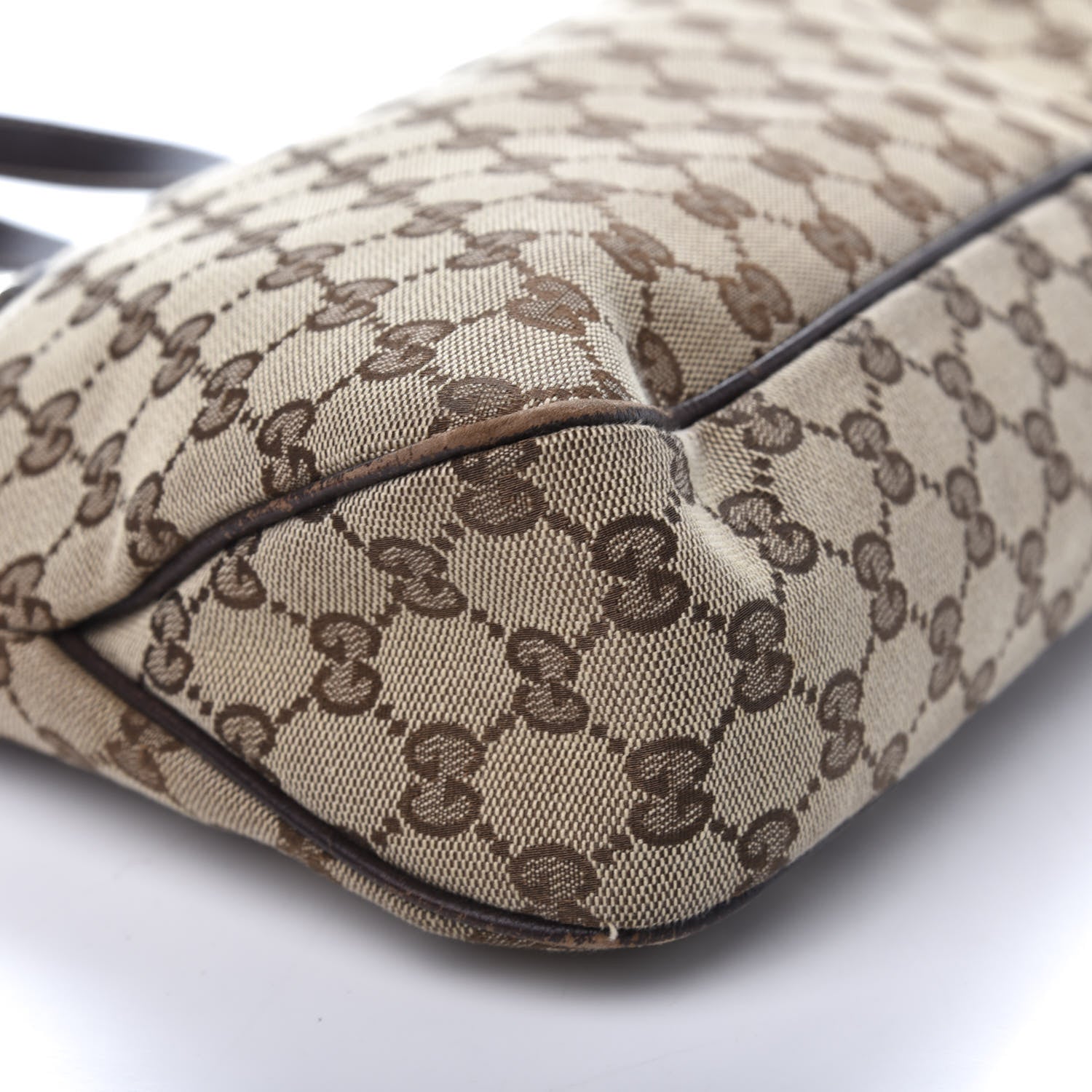 Gucci Monogram Medium Charmy Shoulder Bag Brown 9 of 12