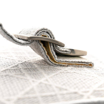 Christian Dior Canvas Embroidered Cannage Diortravel Vanity Case Grey 7 of 7