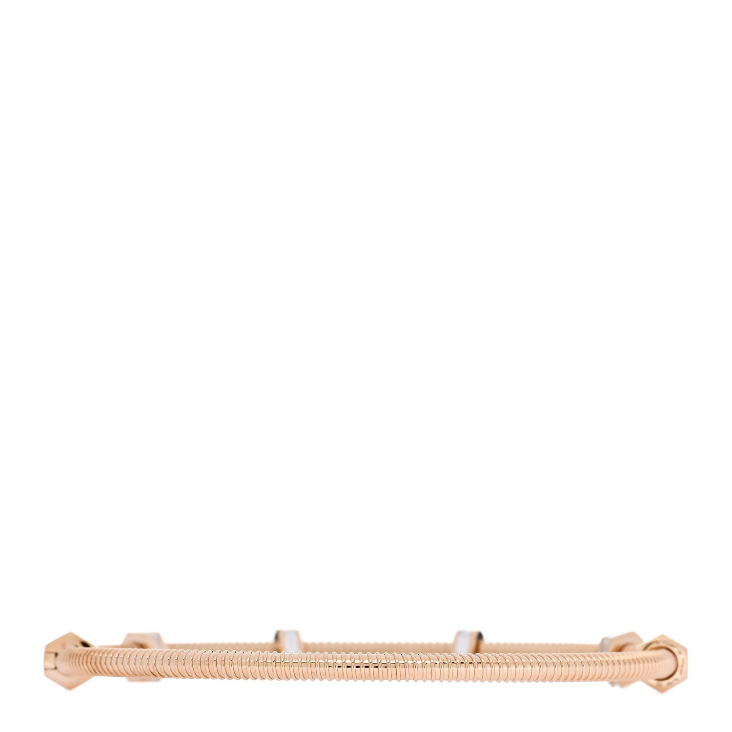 Cartier 18K Pink Gold Diamond Ecrou de Cartier Bracelet 20 2 of 4