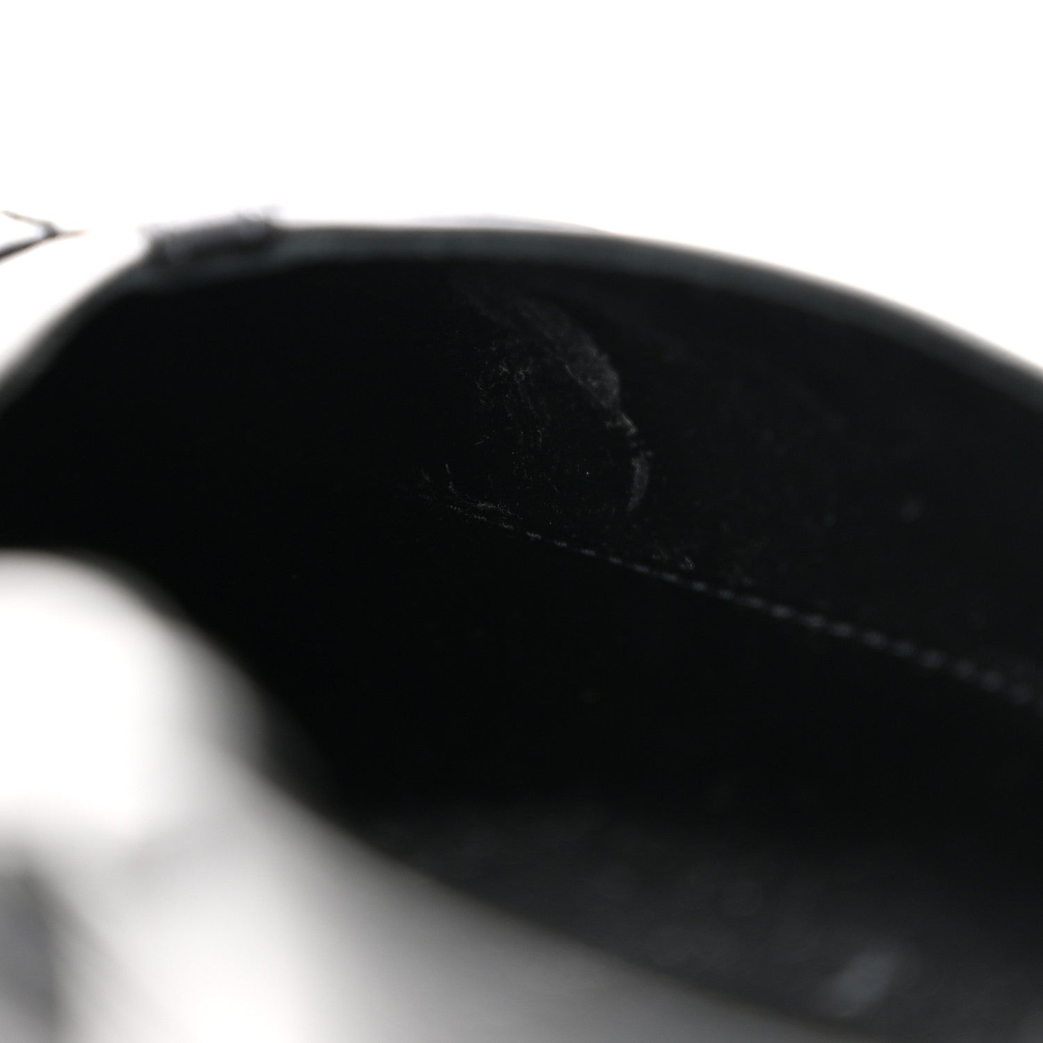 Louis Vuitton Calfskin Allure D'Orsay Slingback Pump 37.5 Black 9 of 9