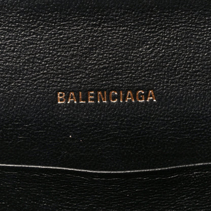 Balenciaga Box Calfskin XS Sharp Top Handle Bag Burgundy 6 of 29