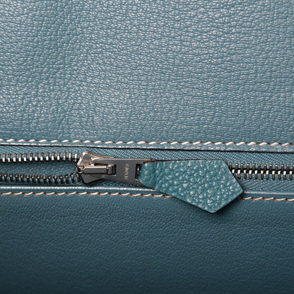 Hermes Togo Birkin 35 Blue Jean 14 of 38