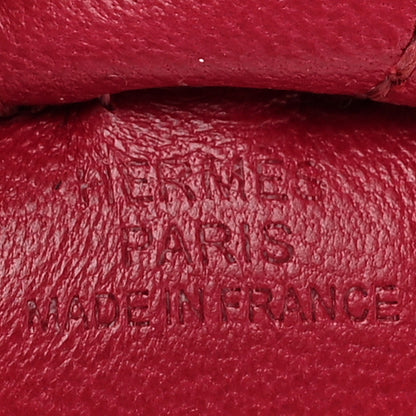 Hermes Milo Lambskin Grigri Rodeo Horse Bag Charm PM Rubis 4 of 4