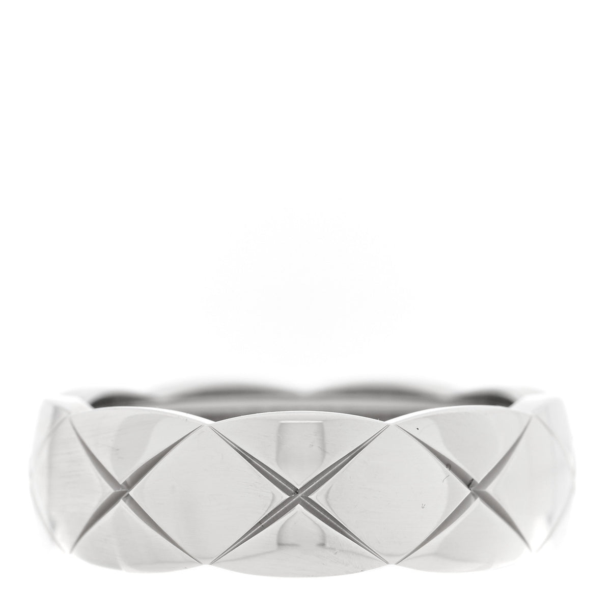 18K White Gold Small Coco Crush Ring 57 8