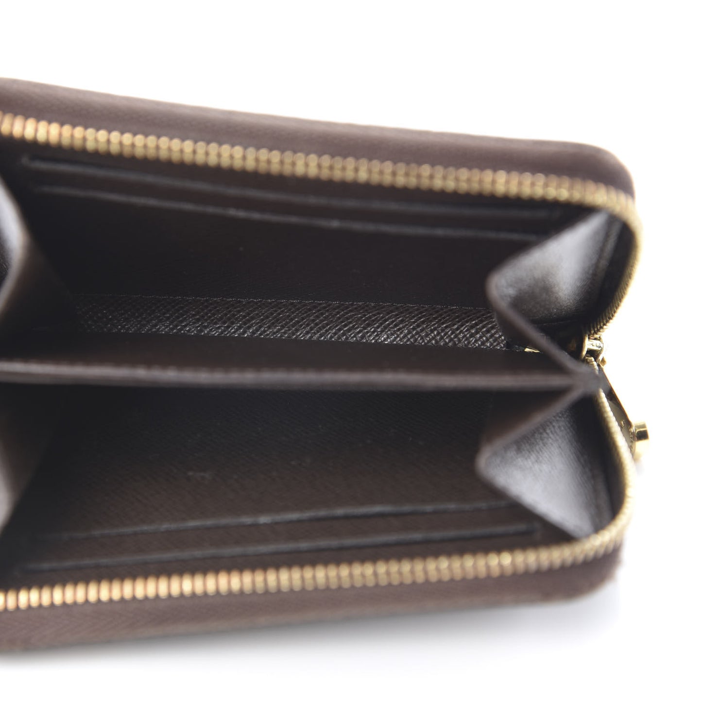 Damier Ebene Zippy Coin Purse Rose Ballerine