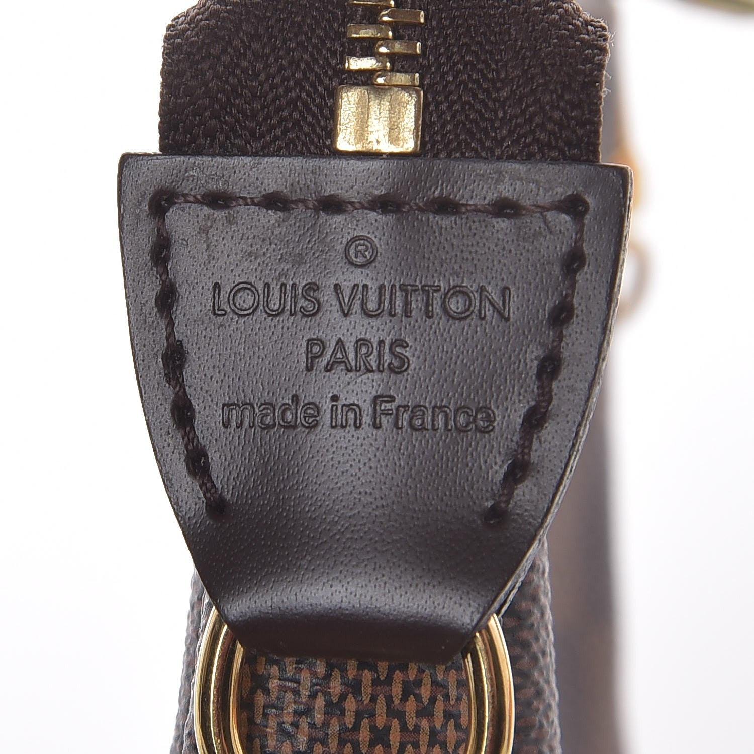 Louis Vuitton Damier Ebene Mini Pochette Accessories 6 of 8